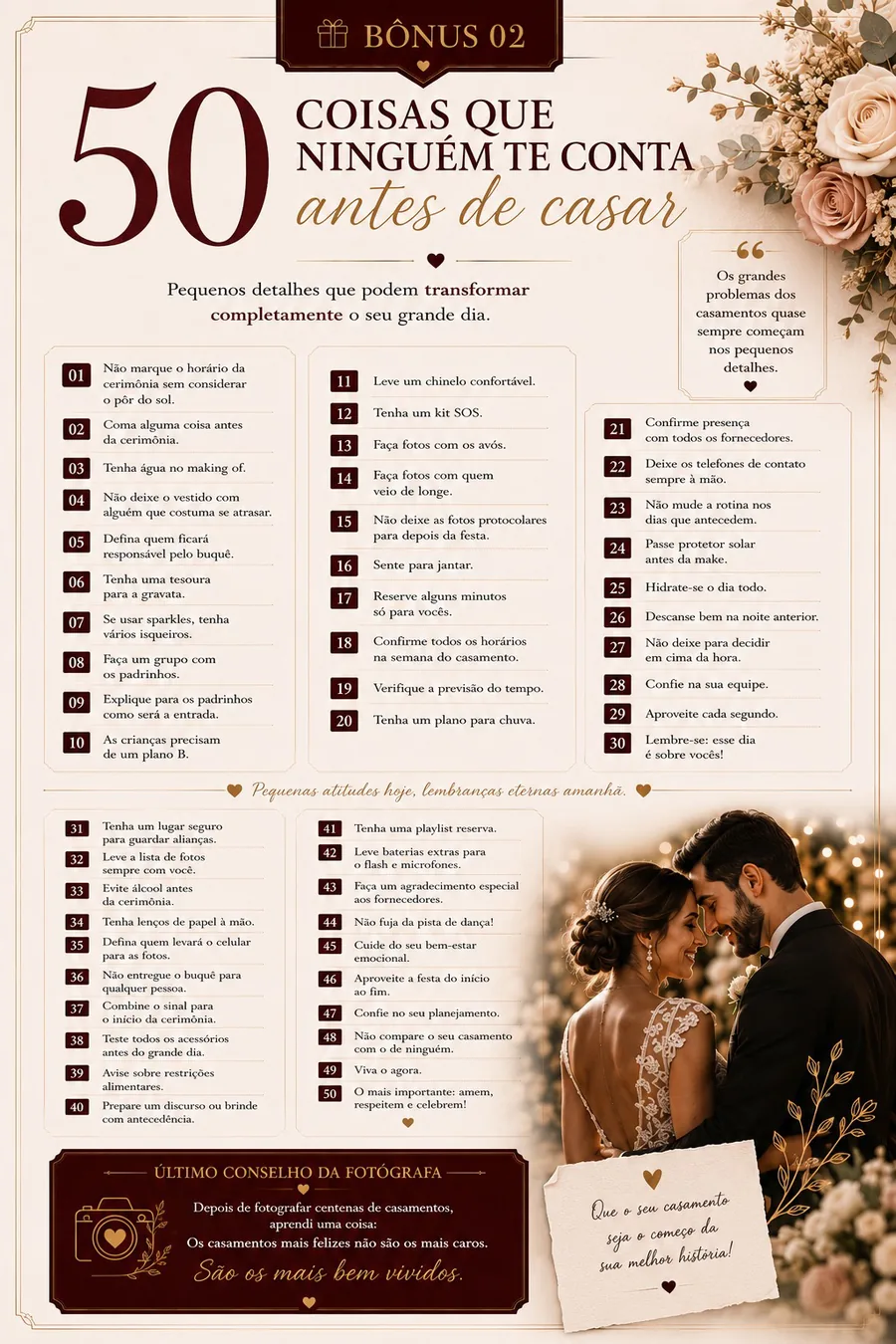 50 coisas que ninguém te conta